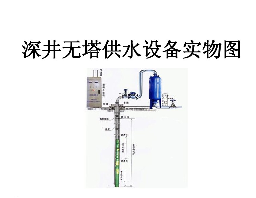 公主岭市井泵无塔式供水设备